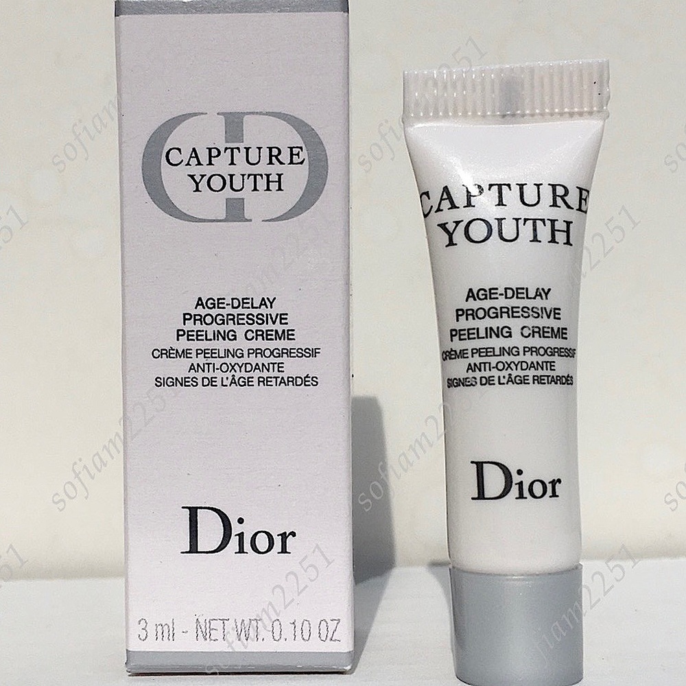 2️⃣/$25!♥️Dior Capture Youth Age-Delay Progressive Peeling Cream BNIB!